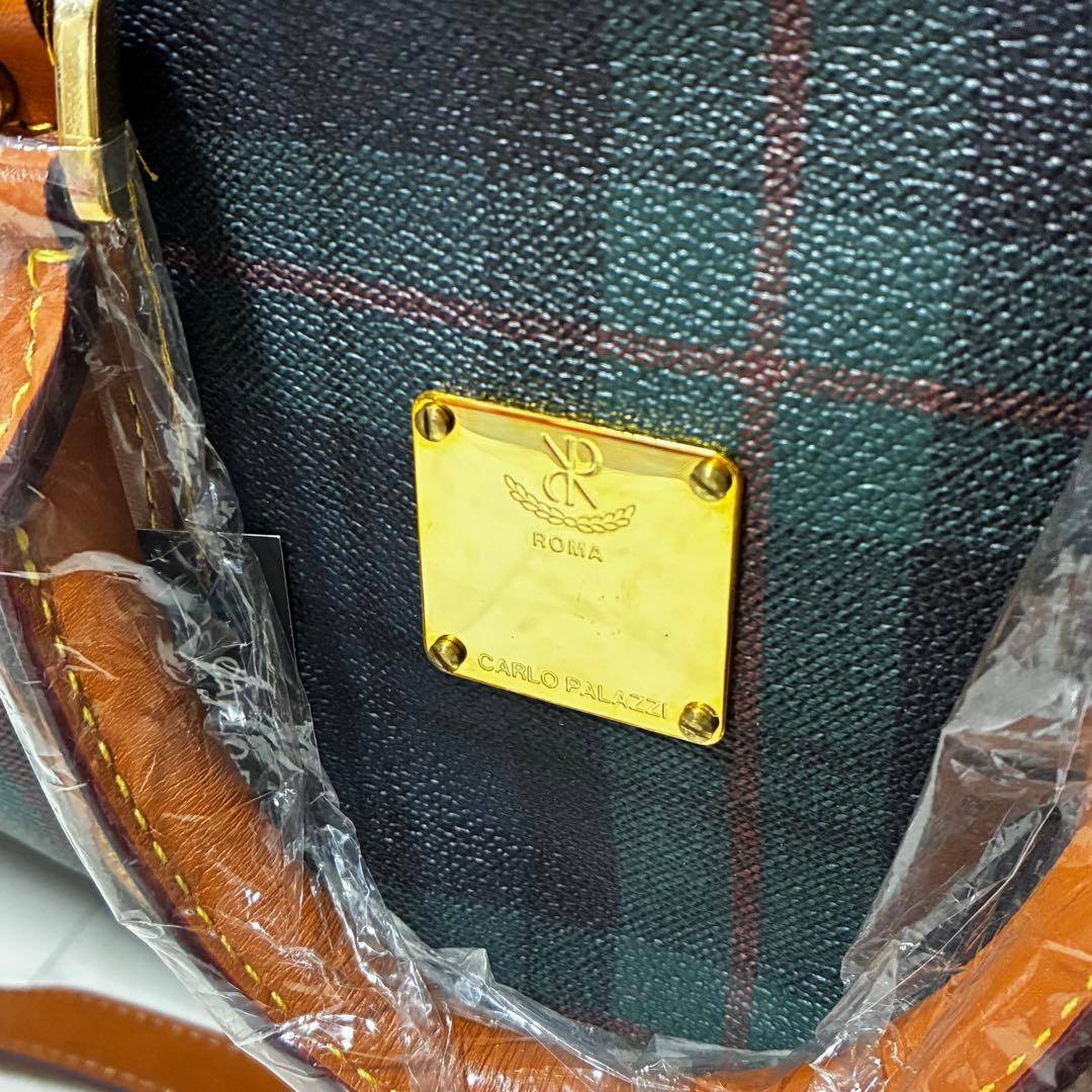 【新品】カルロパラッツィ　ボストンバッグ　旅行用　2way A4収納可能　大容量