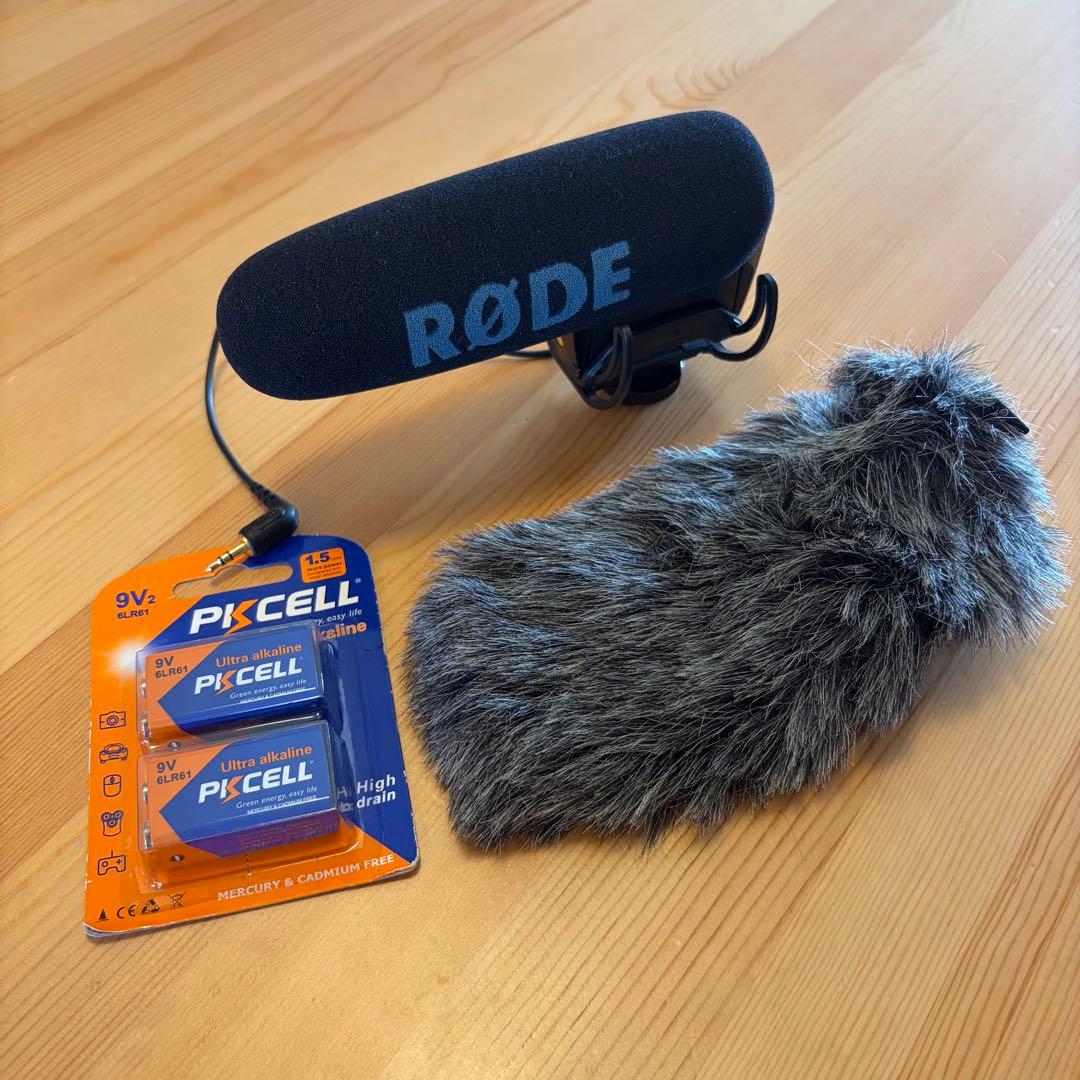 RODE VideoMic Pro、ウインドジャマー