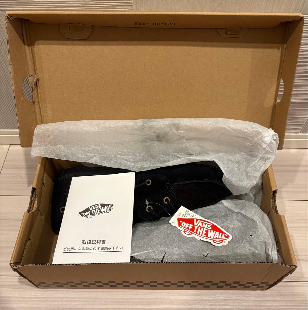 新品VANS KOOKA クーカ モカシン ローファー BLACK 28.0cm