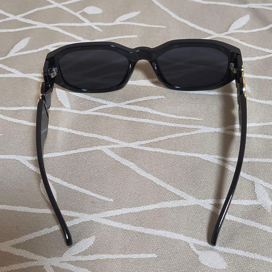 VERSACE ブラック サングラス オクタゴナル メデューサ