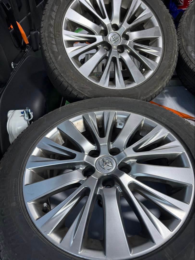 アルファード純正ホイール　ブリヂストン ブリザック 235/50R18