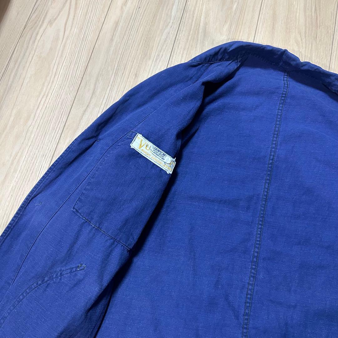 【EURO】 30's \"VULCAIN\" cotton work jacket