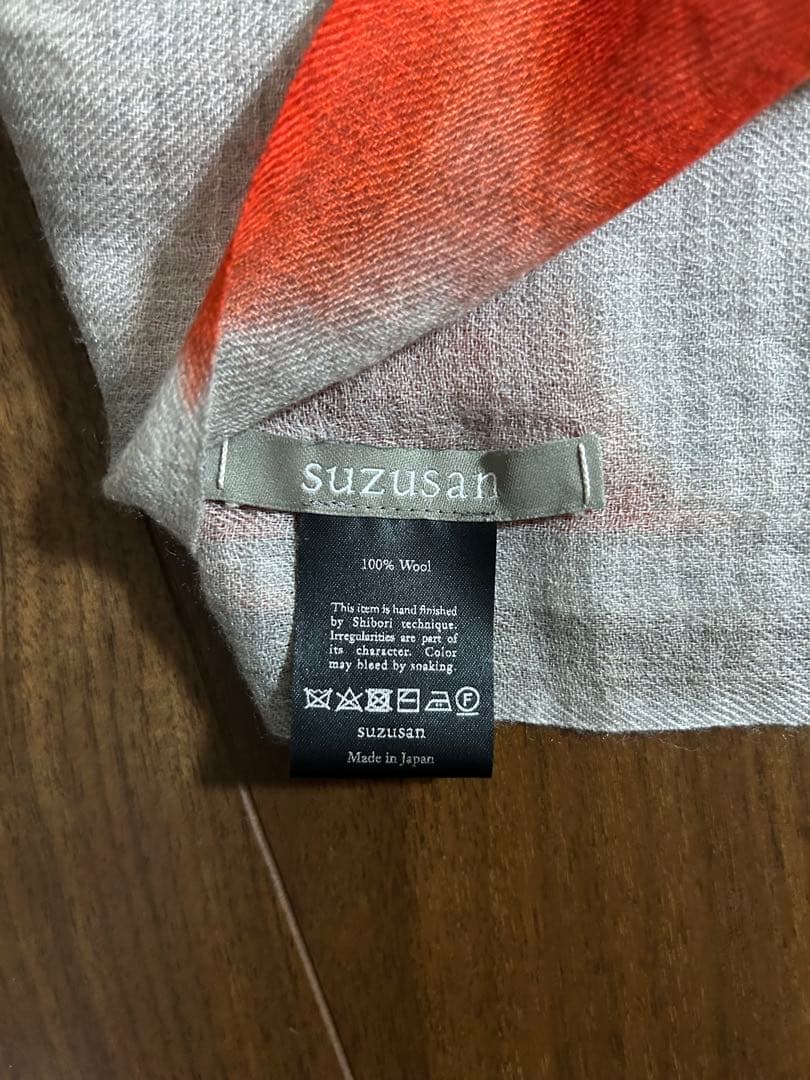 SUZUSAN ウールストール スカーフ