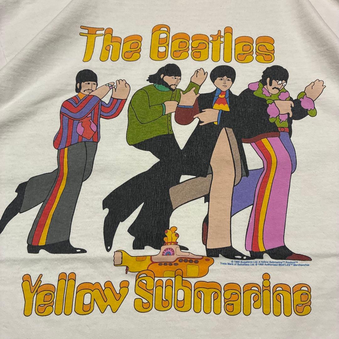 90S THE BEATLES YELLOW SUBMARIN Tシャツ XL