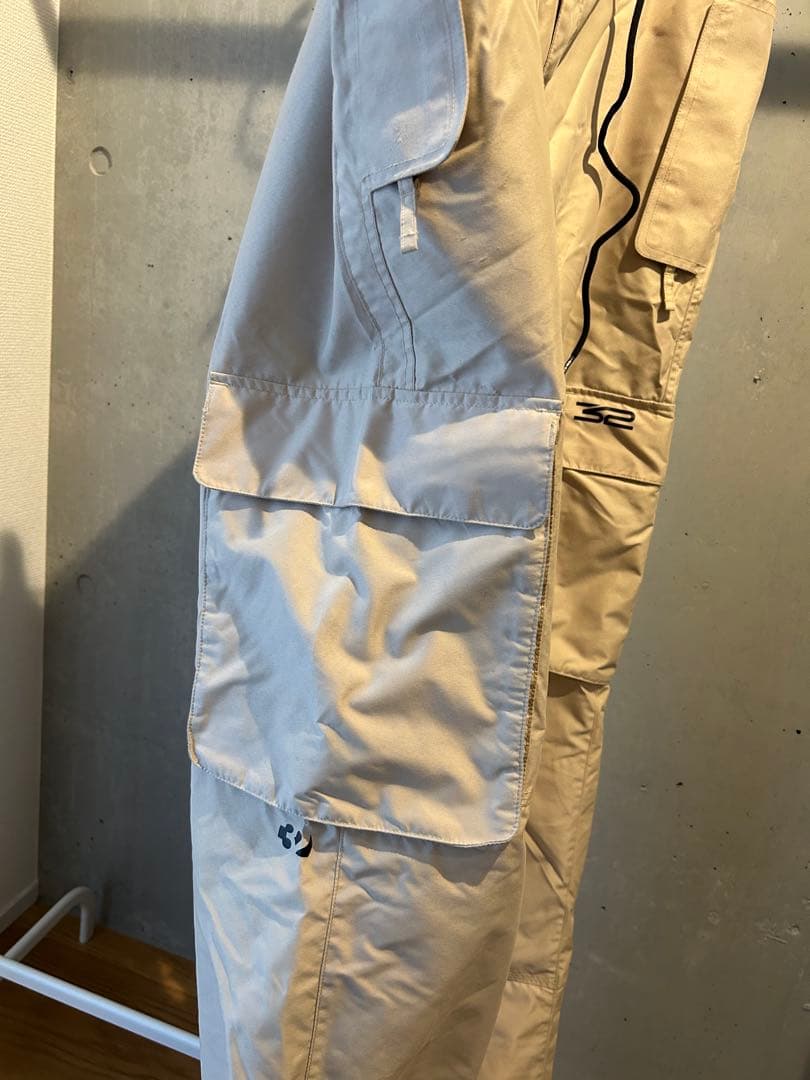 【ジャンク品】Thirtytwoスノーボードパンツ カーゴパンツXL