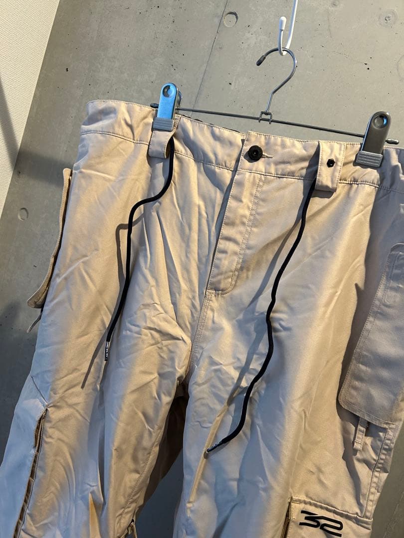 【ジャンク品】Thirtytwoスノーボードパンツ カーゴパンツXL