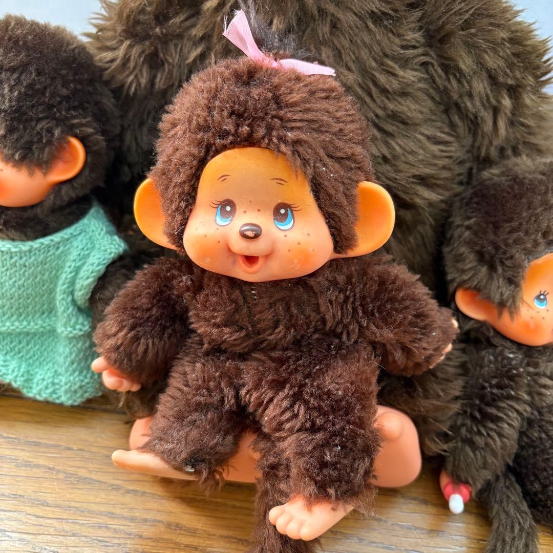 昭和レトロ モンチッチ セキグチ ぬいぐるみ セット メーカー不明