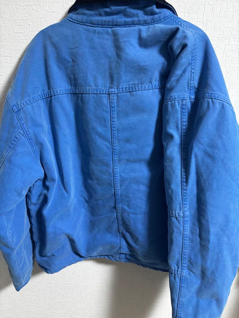 ジャケット・アウター STUSSY Washed CANVAS Shop Jacket