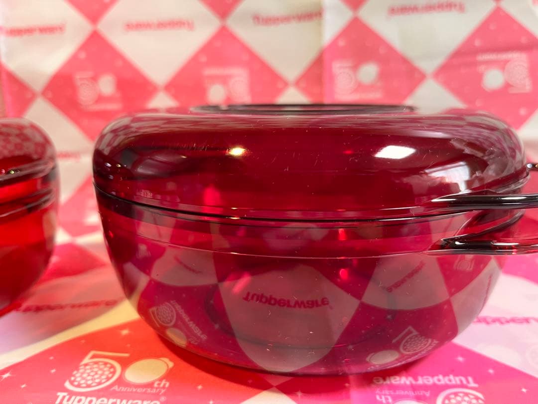 新品Tupperware ウェーブ2000 中小2個セット