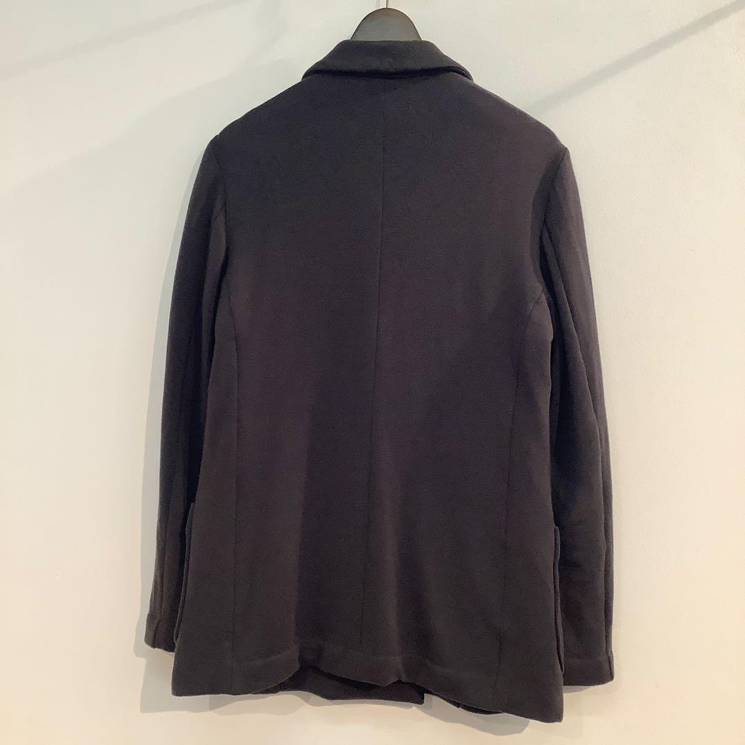 AUXCA.TRUNK ソフトリュクスカシミヤダブルジャケット　DGRAY