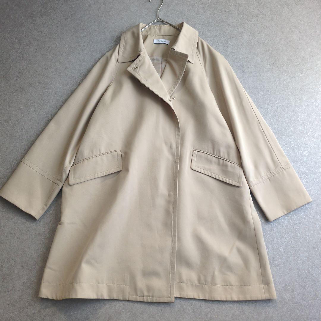 【未使用】ラトータリテ　23ss ステンフレアコート 定価3万　トレンチ　ミドル