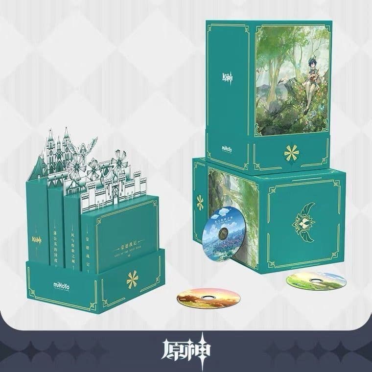 原神「風と牧場の城」豪華版CD限定セット 特典CD付き