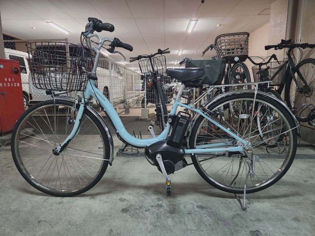 電動アシスト自転車 bridgestoneバッテリー12.3ah