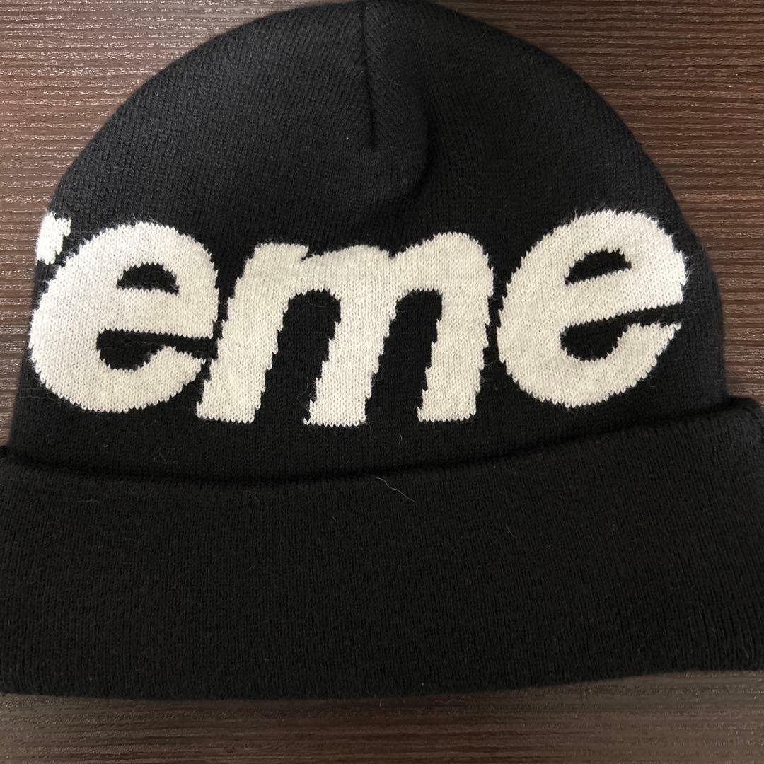 『最終価格』Supreme ブラック ニット帽