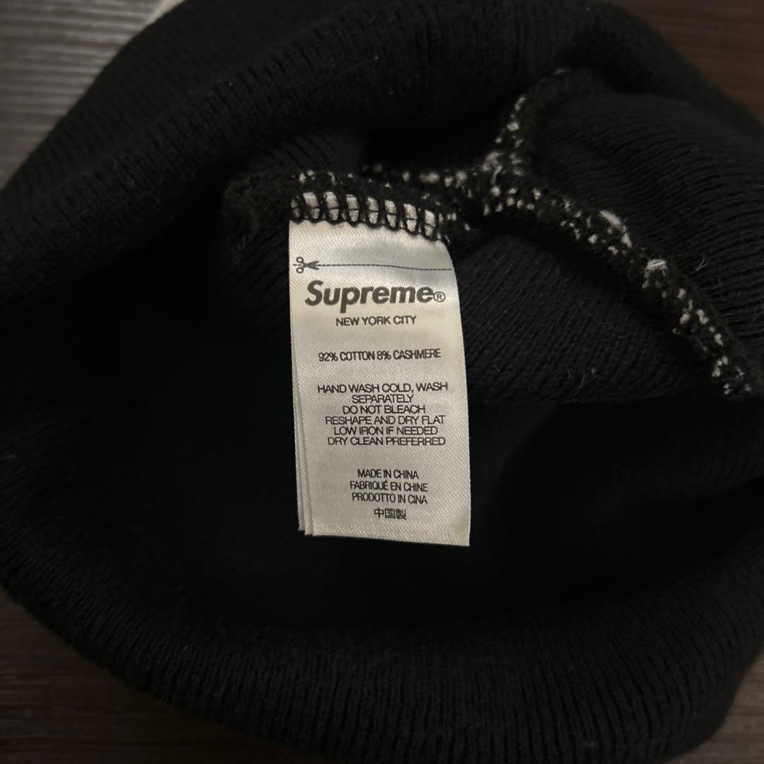 『最終価格』Supreme ブラック ニット帽