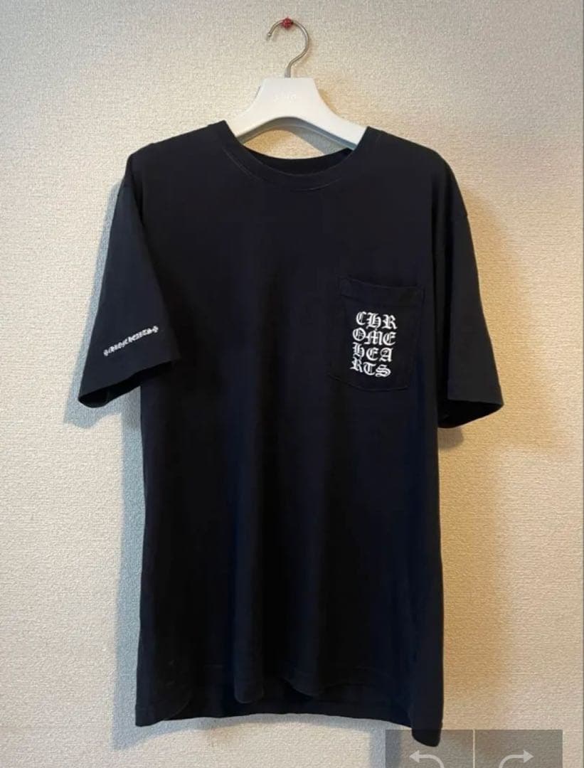 m*i様 CHROME HEARTS 黒 Tシャツ サイズL