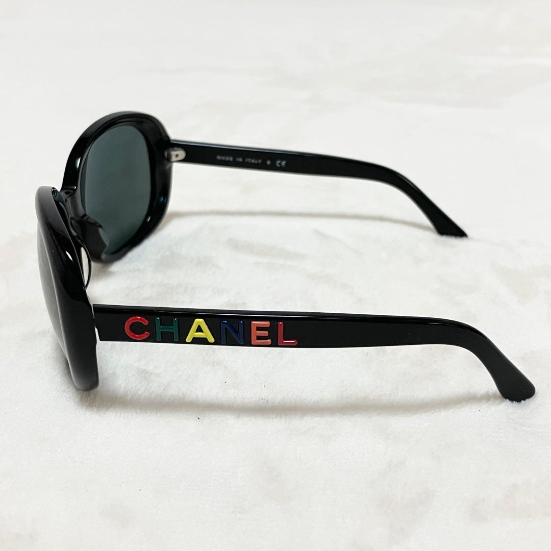 極美品 CHANEL シャネル サングラス マルチカラー 希少モデル 5138