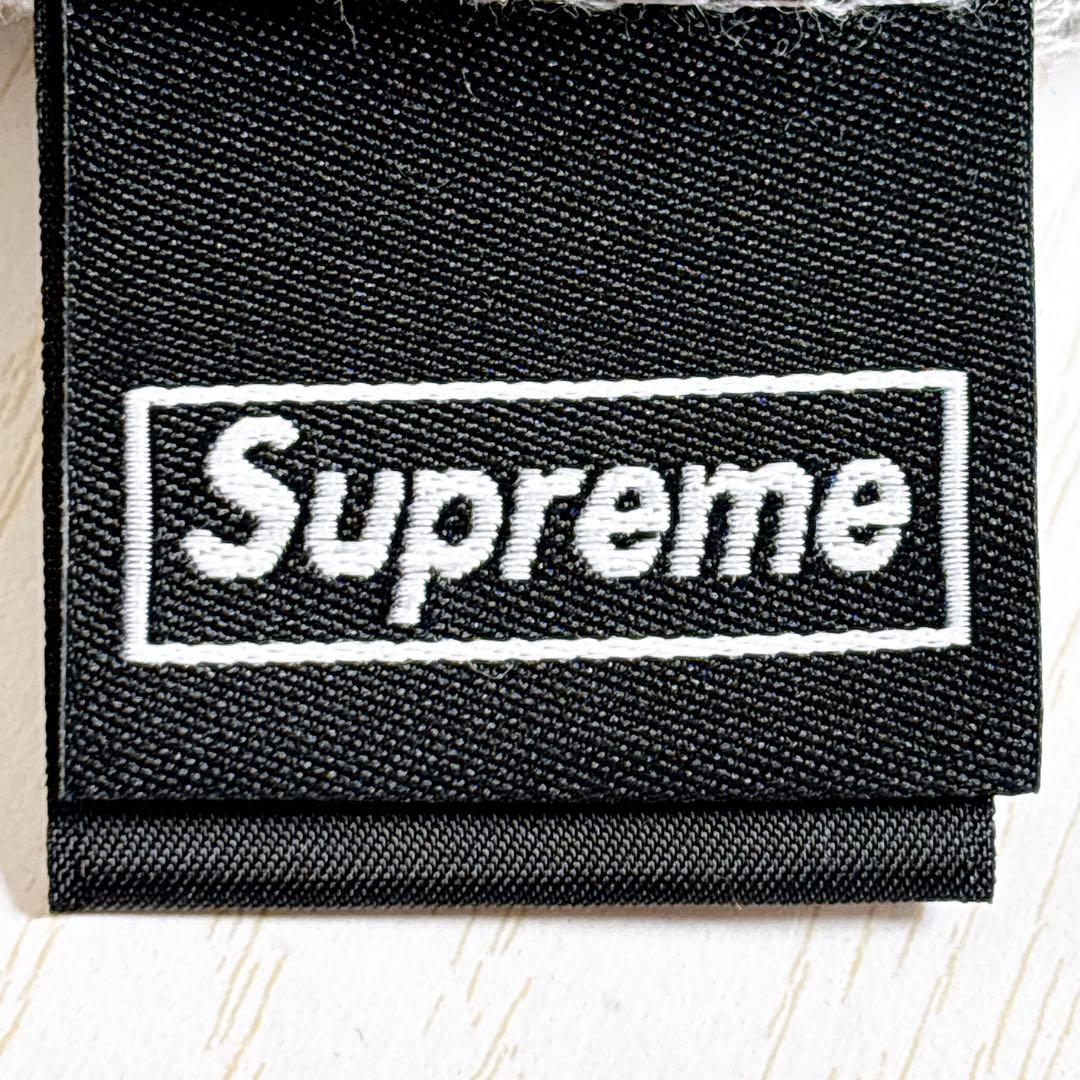 Supreme NEW ERA ニット帽　ビーニー　BOXロゴ　グレー　灰色