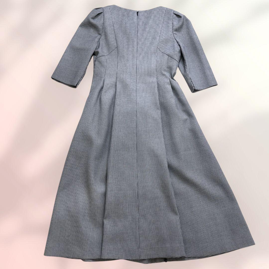 極美品 CELFORD セルフォード トリプルクロスワンピース Sサイズ 千鳥柄