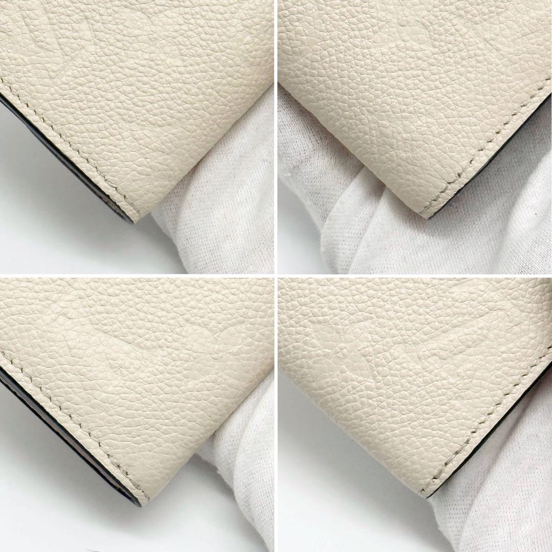✨超極美品 現行品✨ルイヴィトン アンプラント ポルトモネロザリ 二つ折り財布