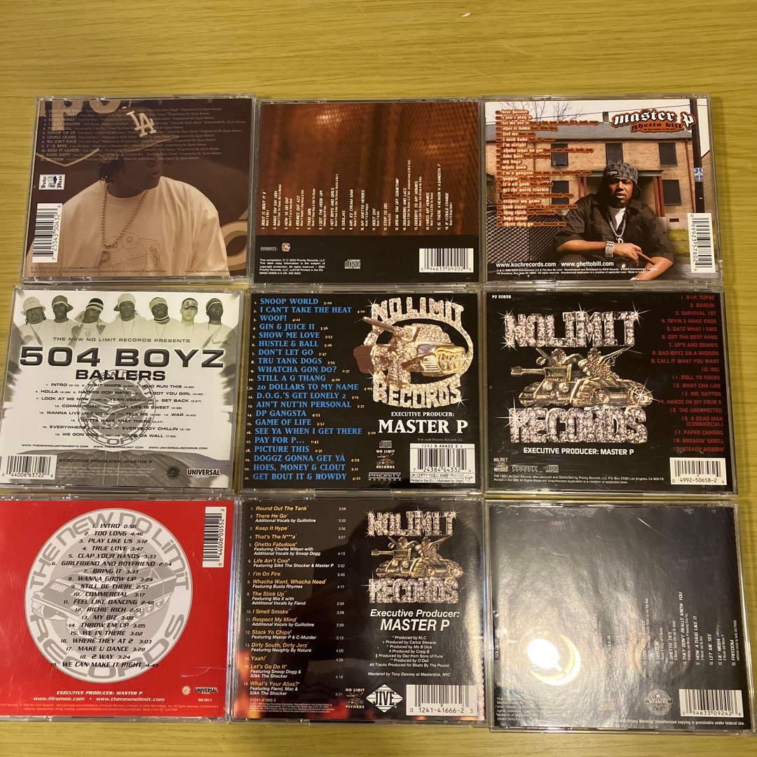 G-RAP NOLIMIT RECORD 9枚セット