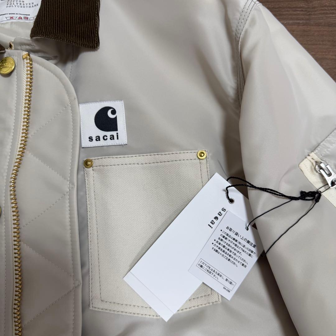 sacai カーハートWIP Nylon Twill Duck Blouson