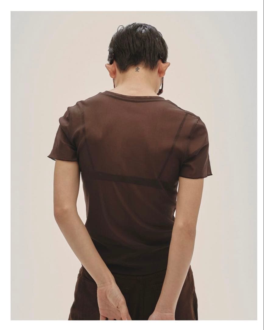 TODAYFUL Soft Mesh T-shirts チョコ