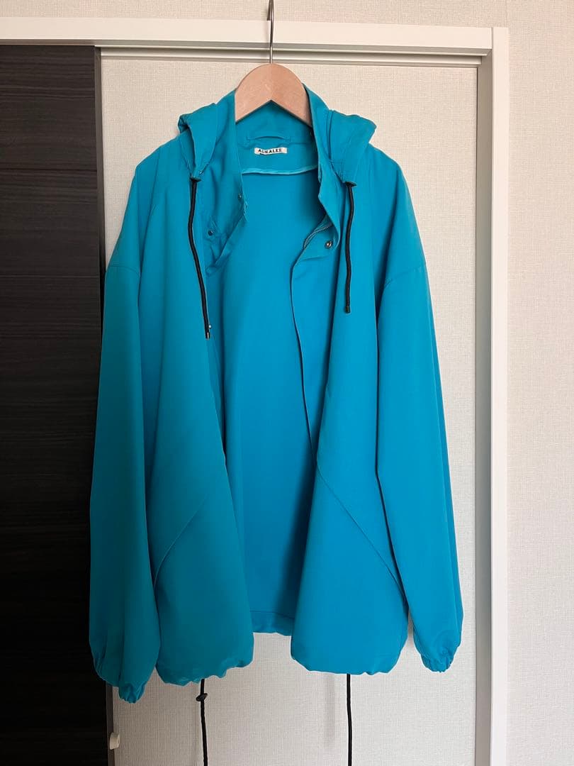 ジャケット・アウター AURALEE WOOL MAX CANVAS HOODED BLOUSON 4