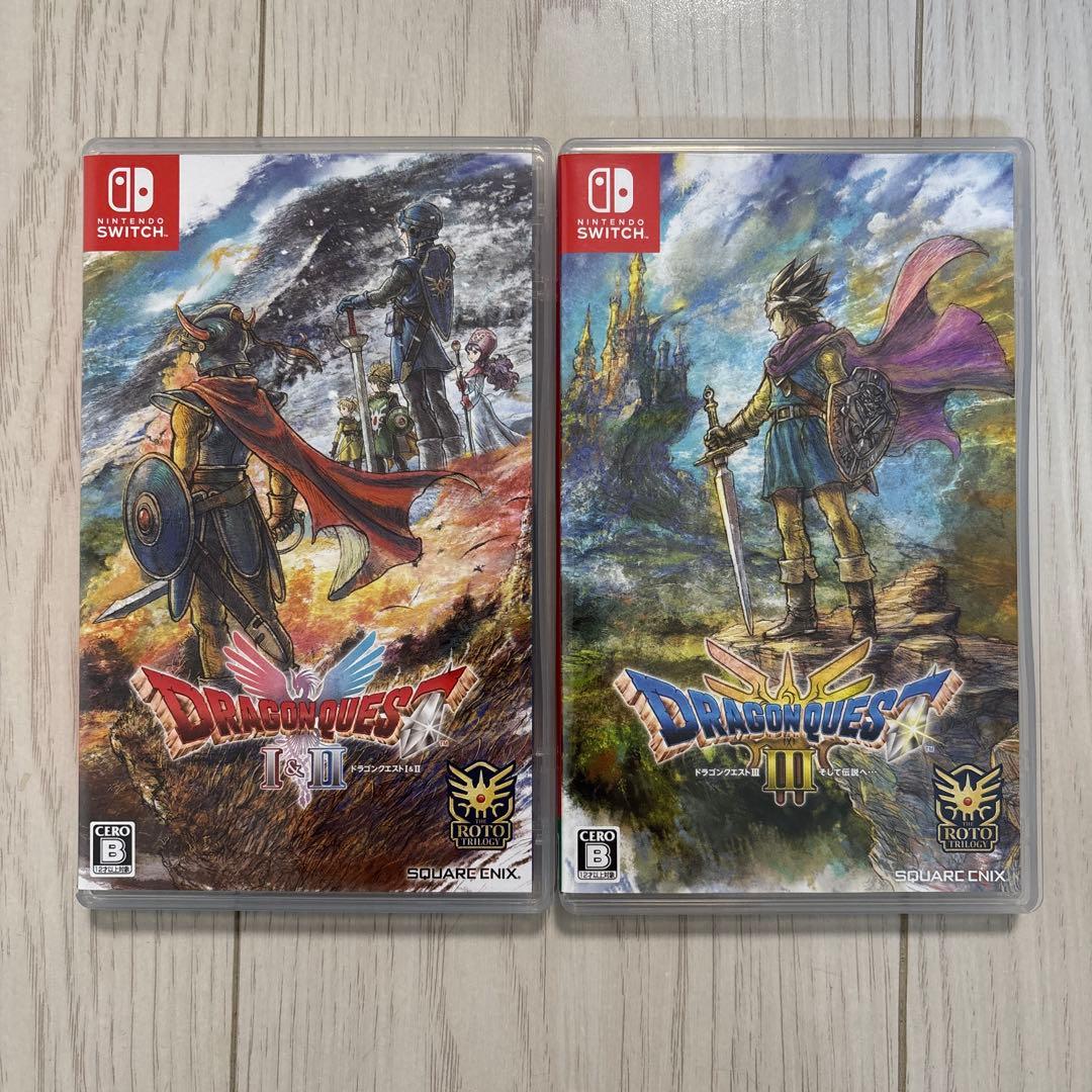 ドラゴンクエスト1&2 ドラゴンクエスト3 セット売り　ドラクエ1&2,3