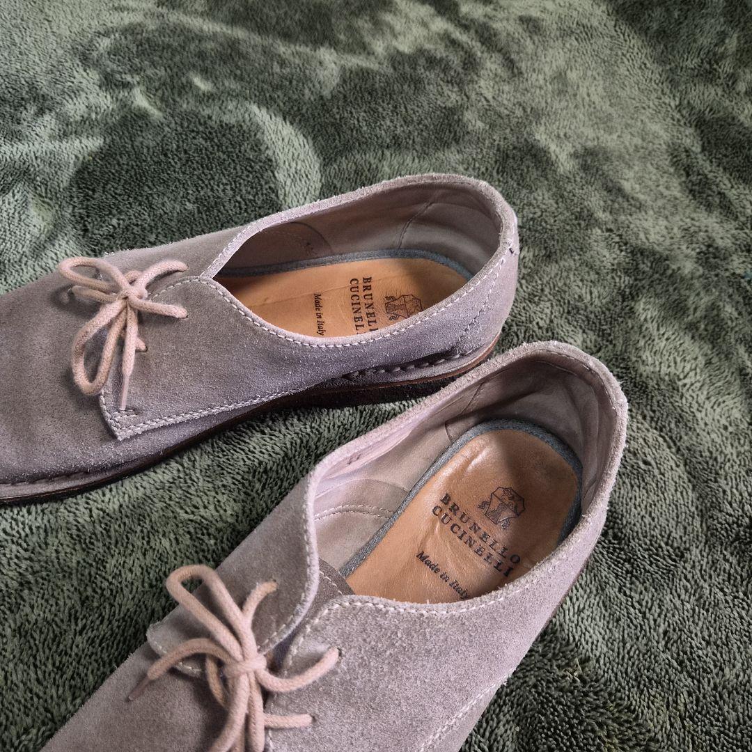 BRUNELLO CUCINELLI スエードシューズ　サイズ43 2回程度使用