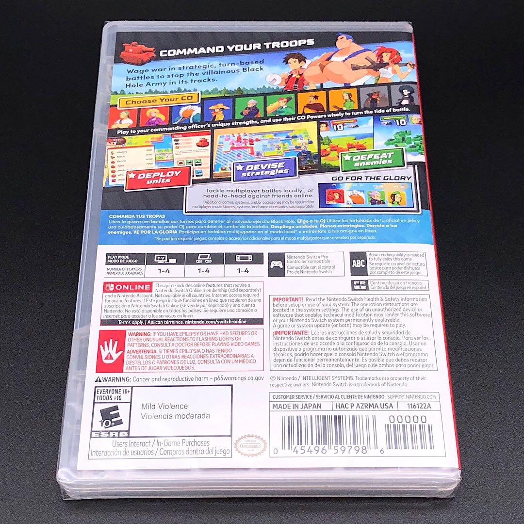 Nintendo Switch Advance Wars 1+2: Re-Boot Camp switch