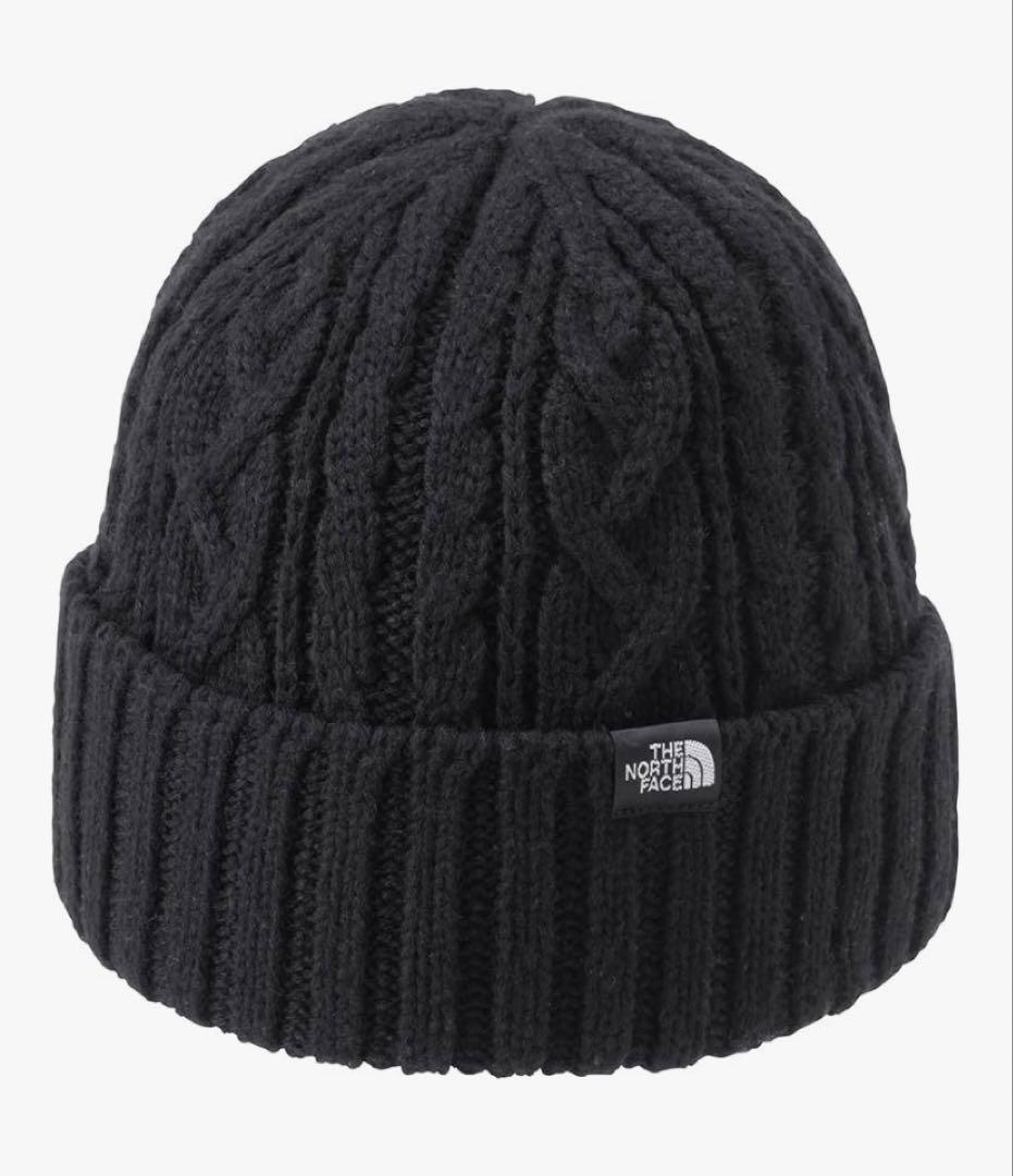 ★THE NORTH FACE ブラックニット帽★