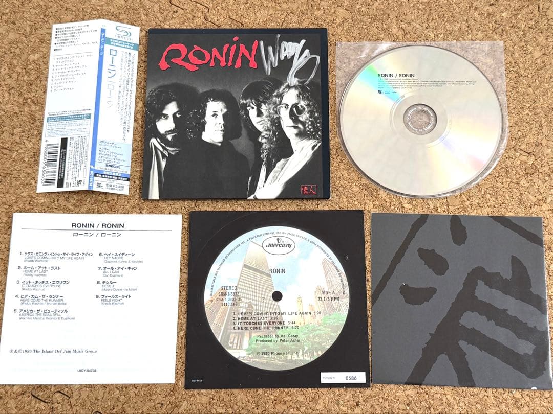 ★サイン入り！Ronin 国内盤 SHM-CD 紙ジャケ UICY-94738