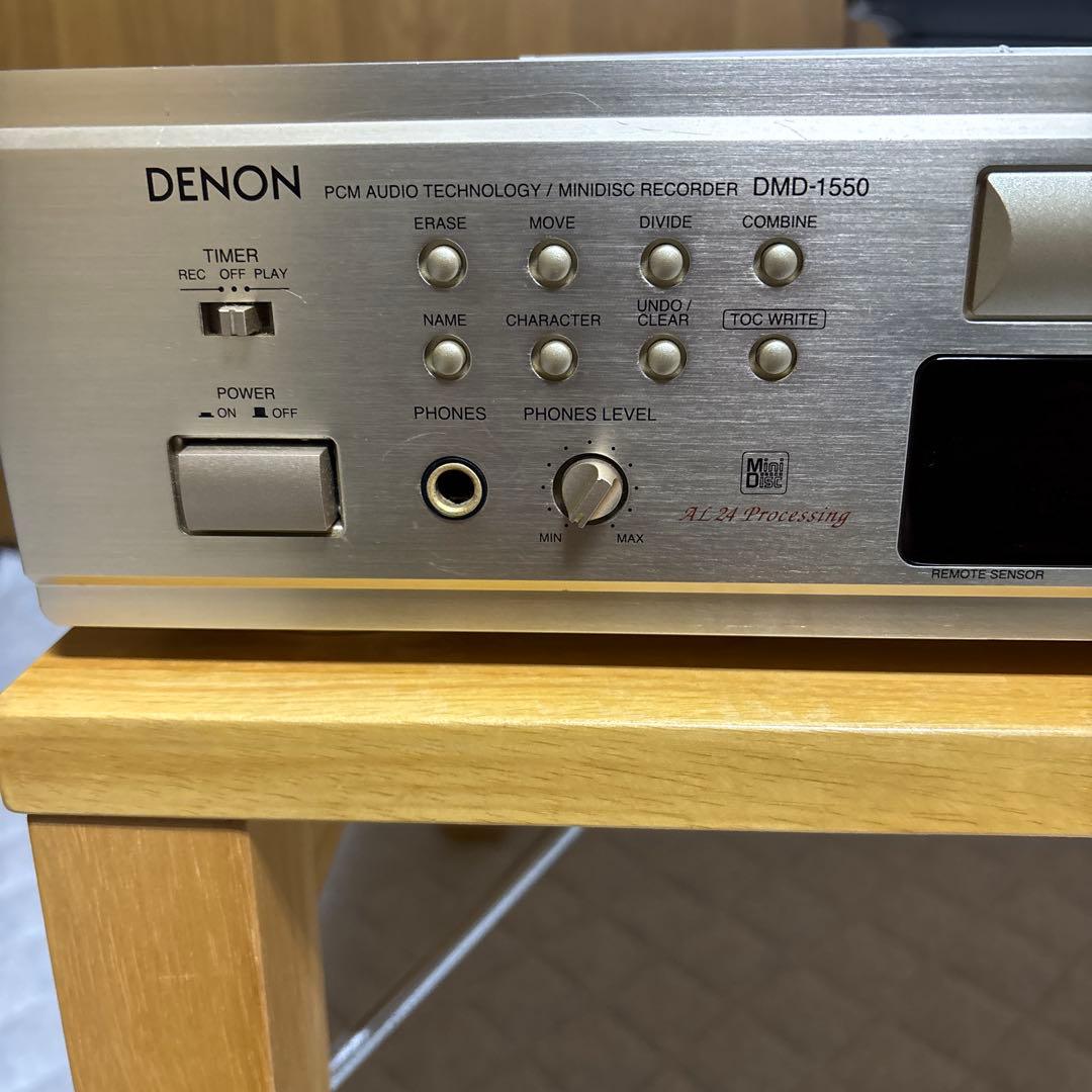 DENON DMD-1550 ミニディスクレコーダー