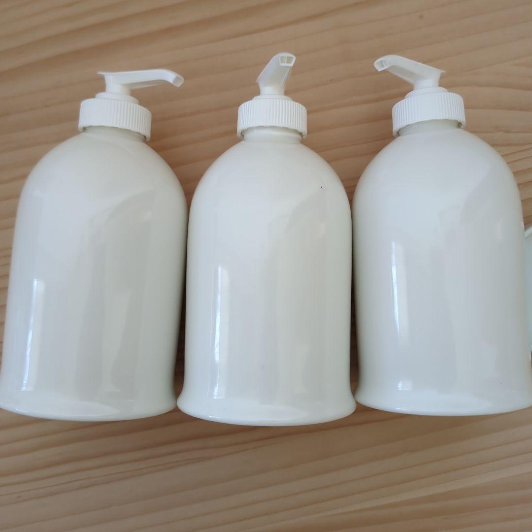 チ*コ様 白磁セット　茶筒　ローションボトル　アロマスティックボトル　ポーセラー