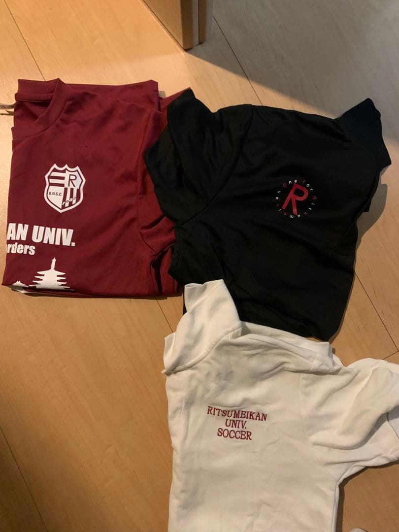 Ritsumeikan Univ. Tシャツ、ポロシャツ 3枚セット
