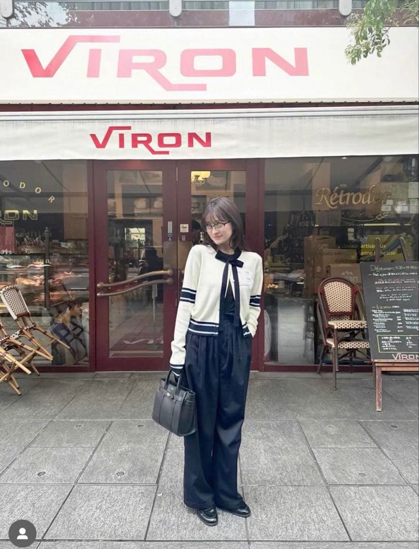 Bibiy B. CLUB TIE CARDIGAN カーディガン ホワイト