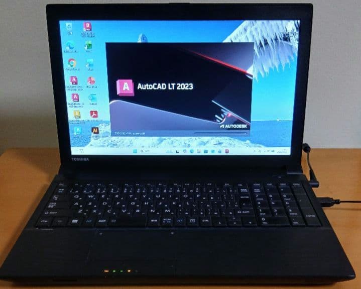Autocad lt 2023 TOSHIBA　ノートパソコン