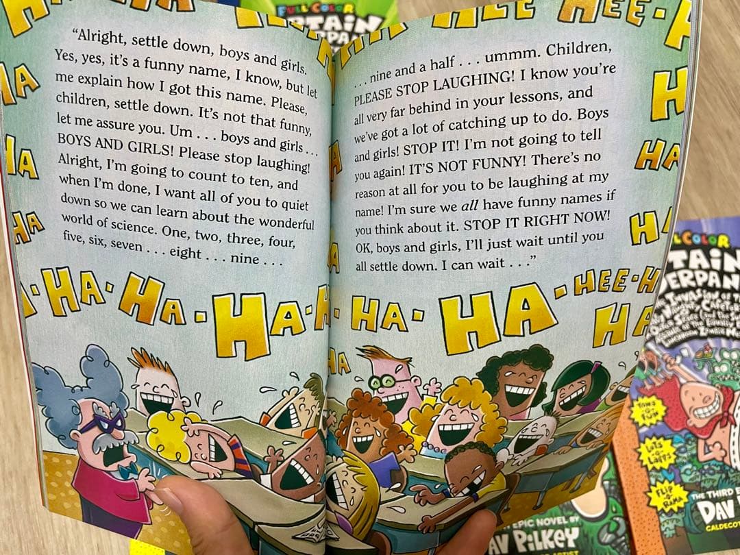 新品 Captain Underpants 14冊セット英語絵本　洋書　音声あり