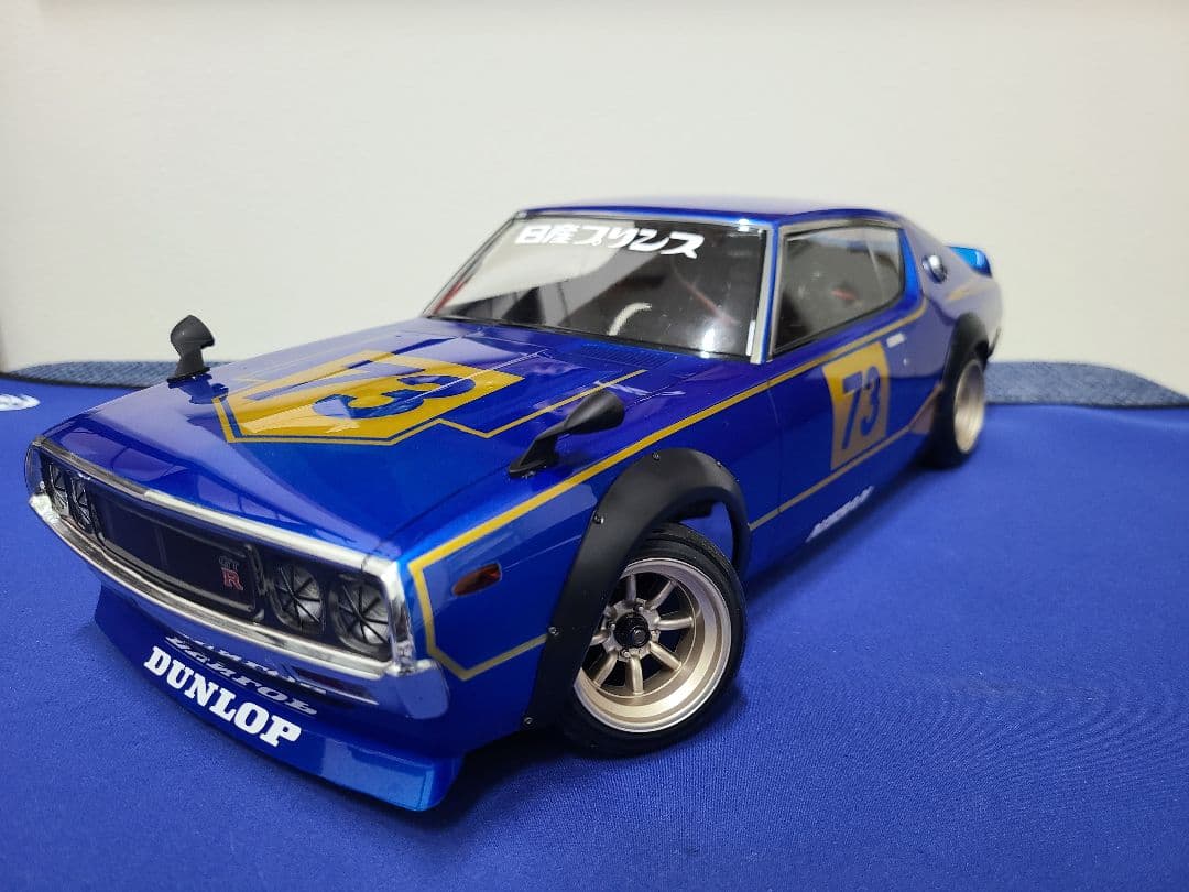 ラジコンボディ　ABCホビー　スカイライン　ケンメリ　GTR