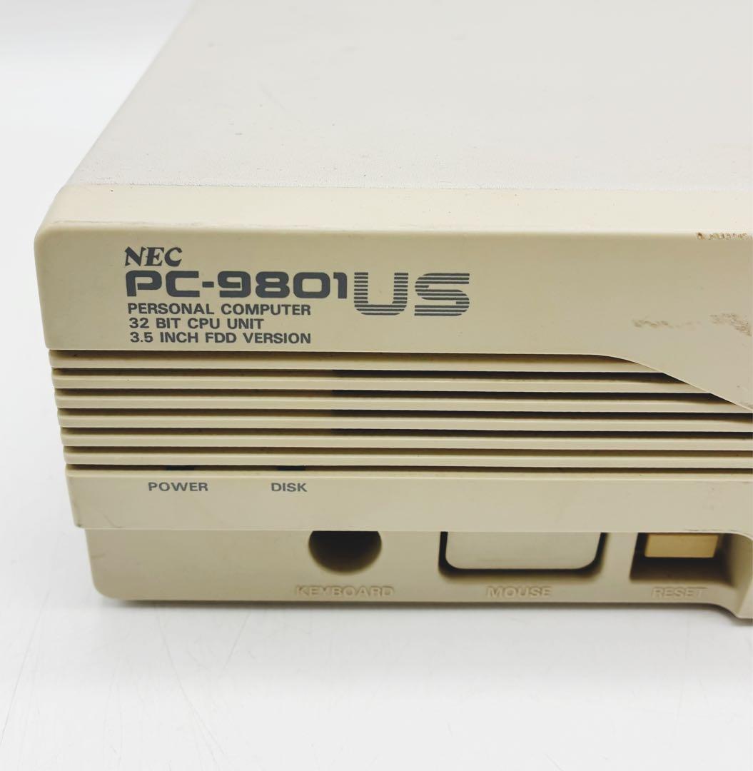 激レア✨NEC レトロPC PC−9801US 通電ok