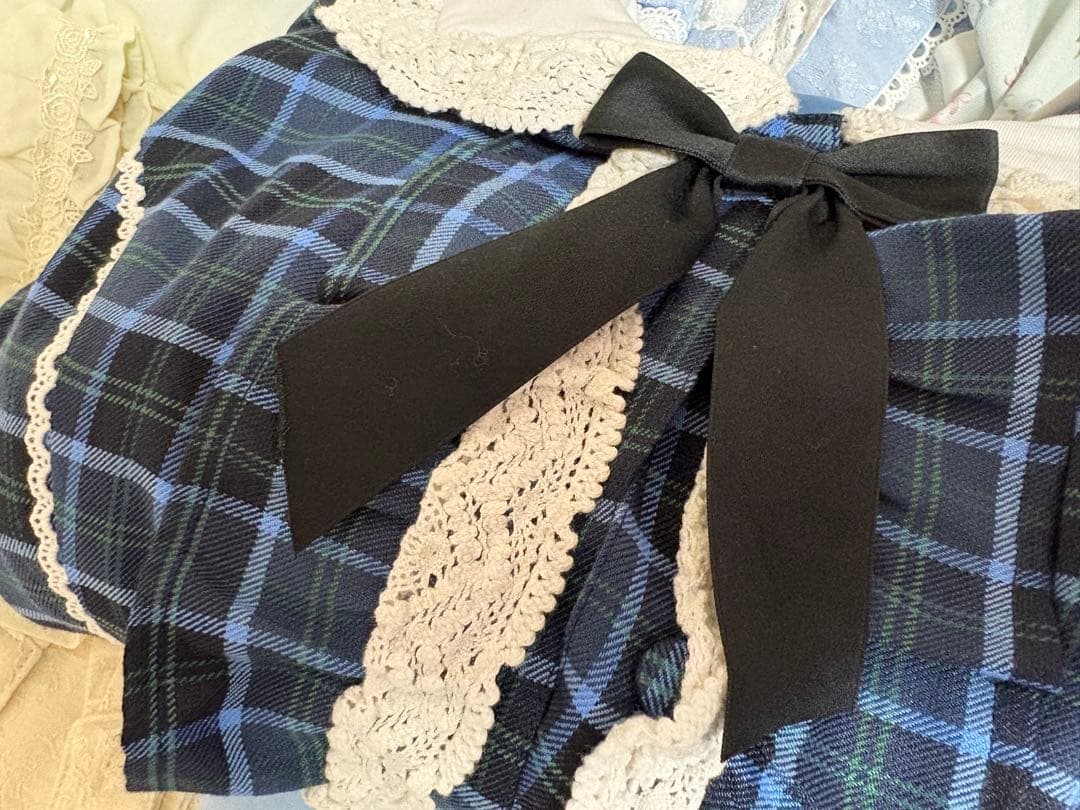 【美品】タータンチェックワンピース
