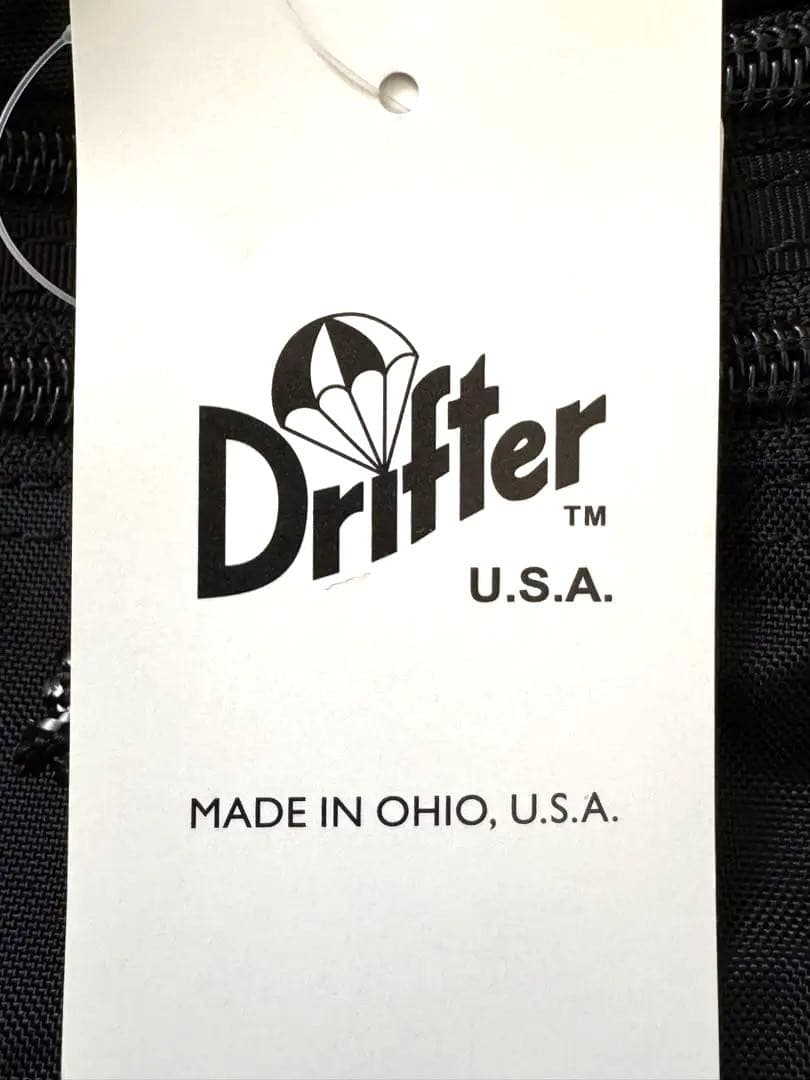 Drifter ボディバッグ ブラック 新品・未使用・タグ付き