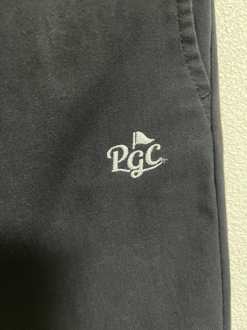 「美品」pacific golf clubブラック ゴルフパンツ Mサイズ