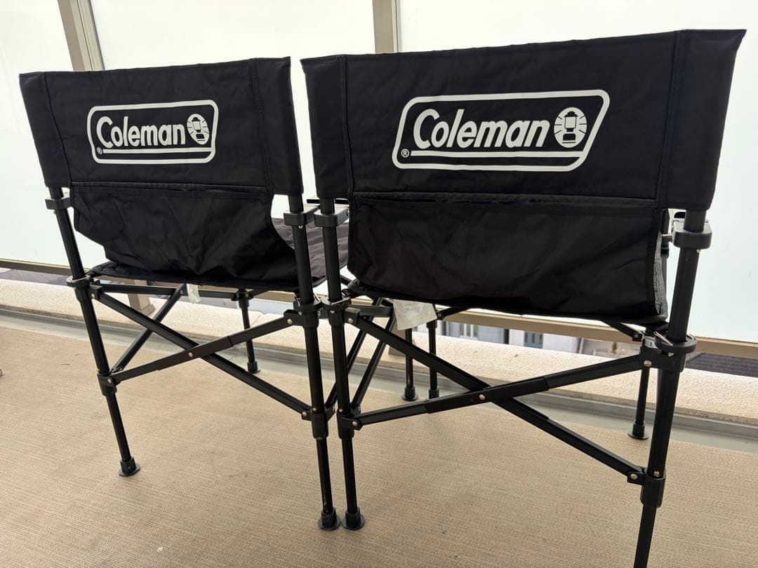 Coleman ツーウェイキャプテンチェア ブラック　2脚