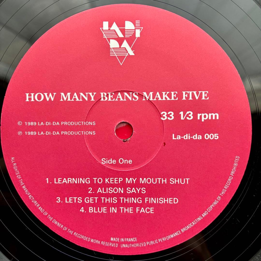 How Many Beans Make Five レコード