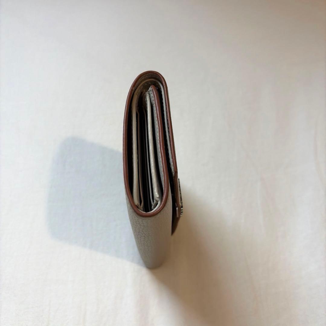 【値下げ】ロエベ アナグラム レザー 三つ折り財布