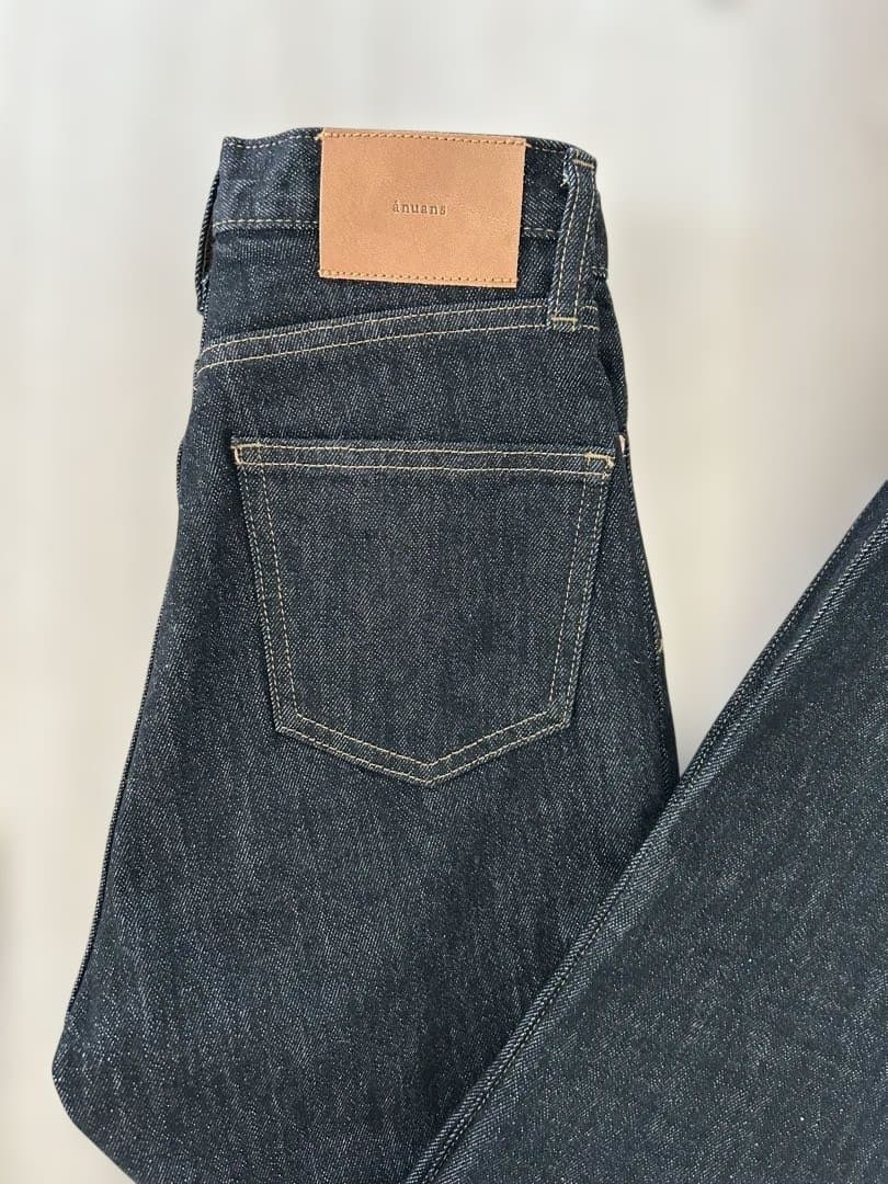anuans Slim straight denim スリムストレートデニム