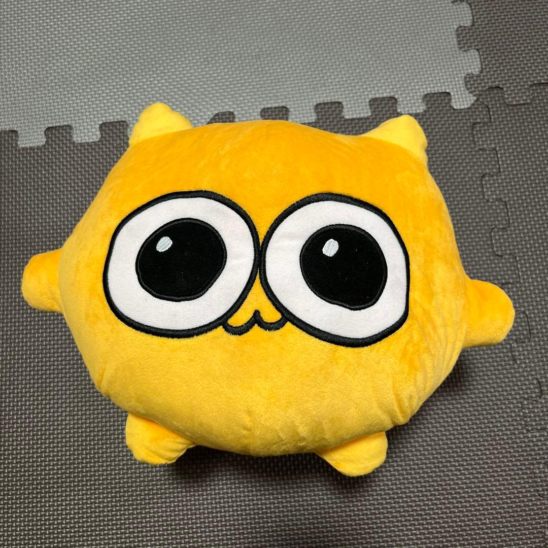 うんたねこ　BIGぬいぐるみ　タグ付き　ふつう