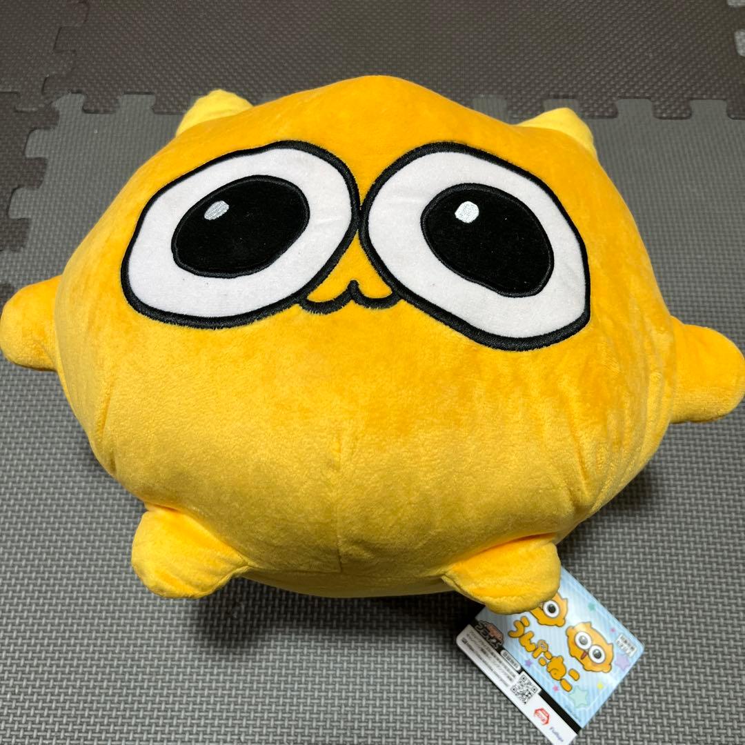 うんたねこ　BIGぬいぐるみ　タグ付き　ふつう